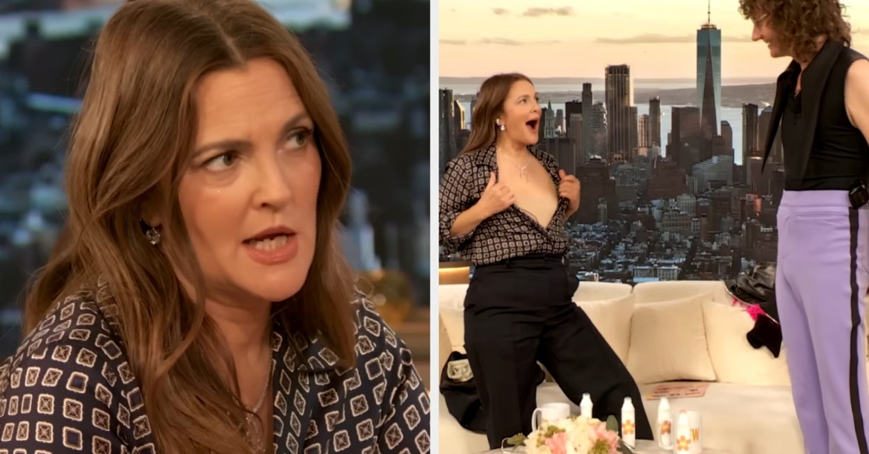 Drew Barrymore’s Refreshing Comments About Ditching Bras Come Two Decades After She Was Publicly Vilified For Going Bra-Free At The 2006 Golden Globes