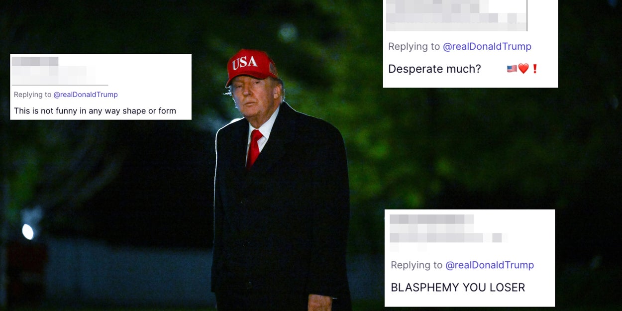 Donald Trump Just Posted Another Jesus Meme, And MAGA Is Divided On This One