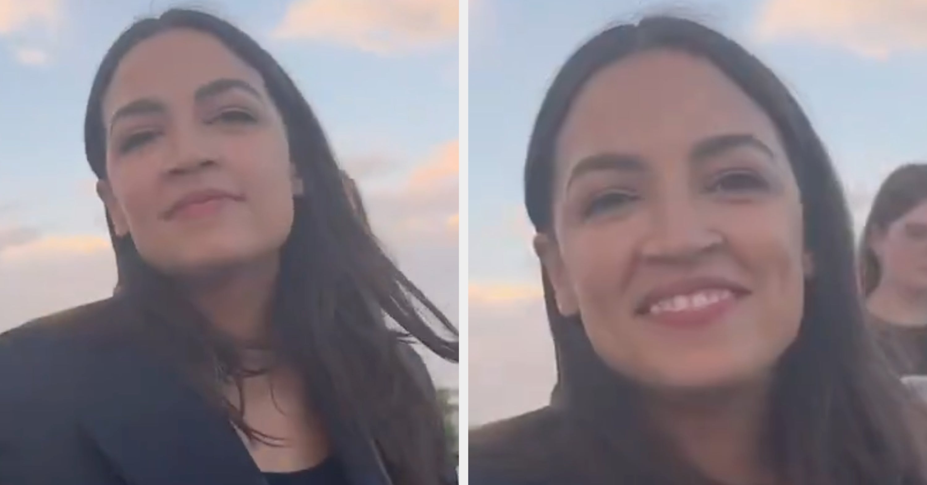 With A Sigh And One Sentence Long Response, AOC Just Summed Up What We're All Thinking About The Trump-Pope Beef