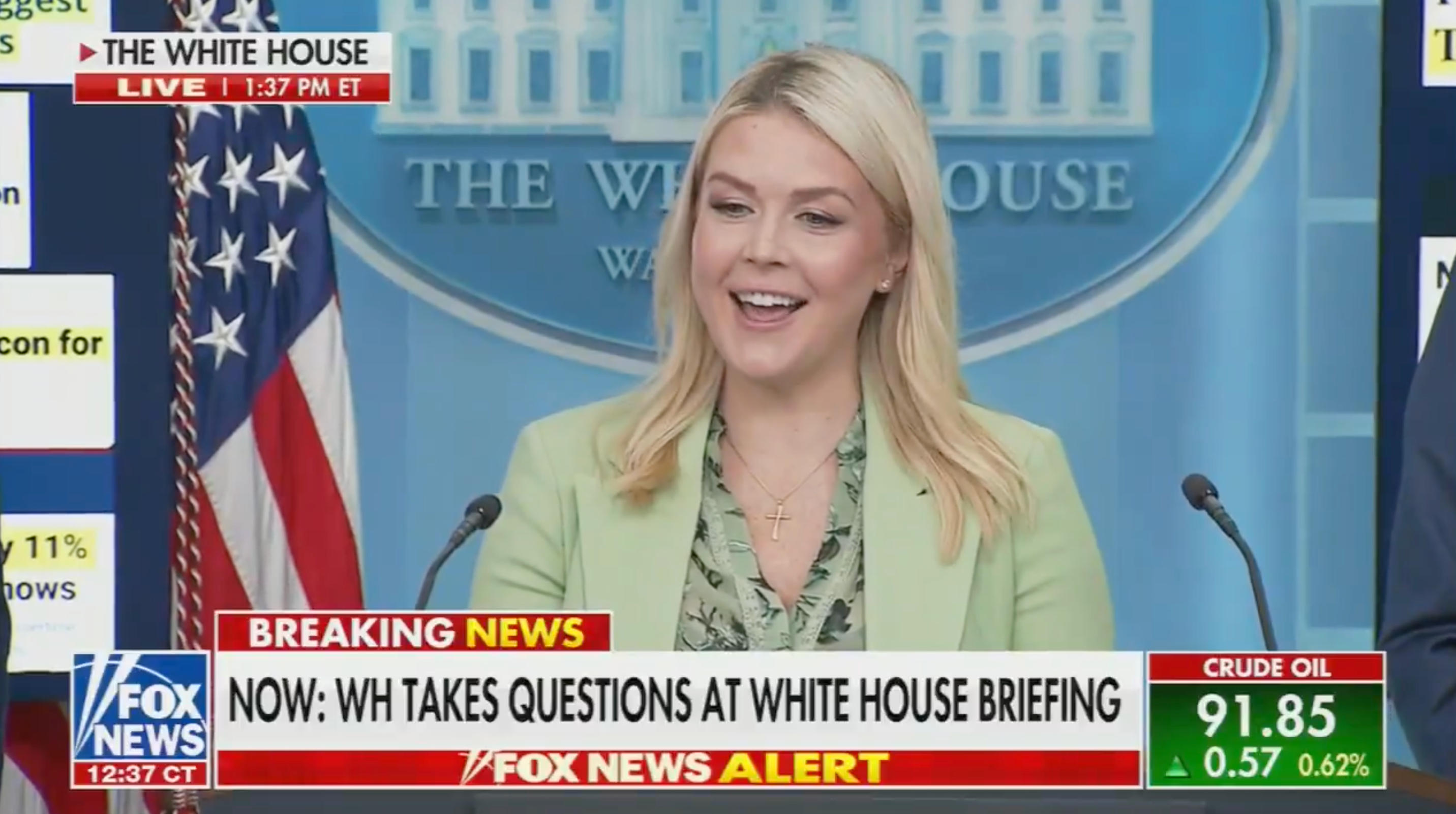  WH takes questions astatine  White House briefing."