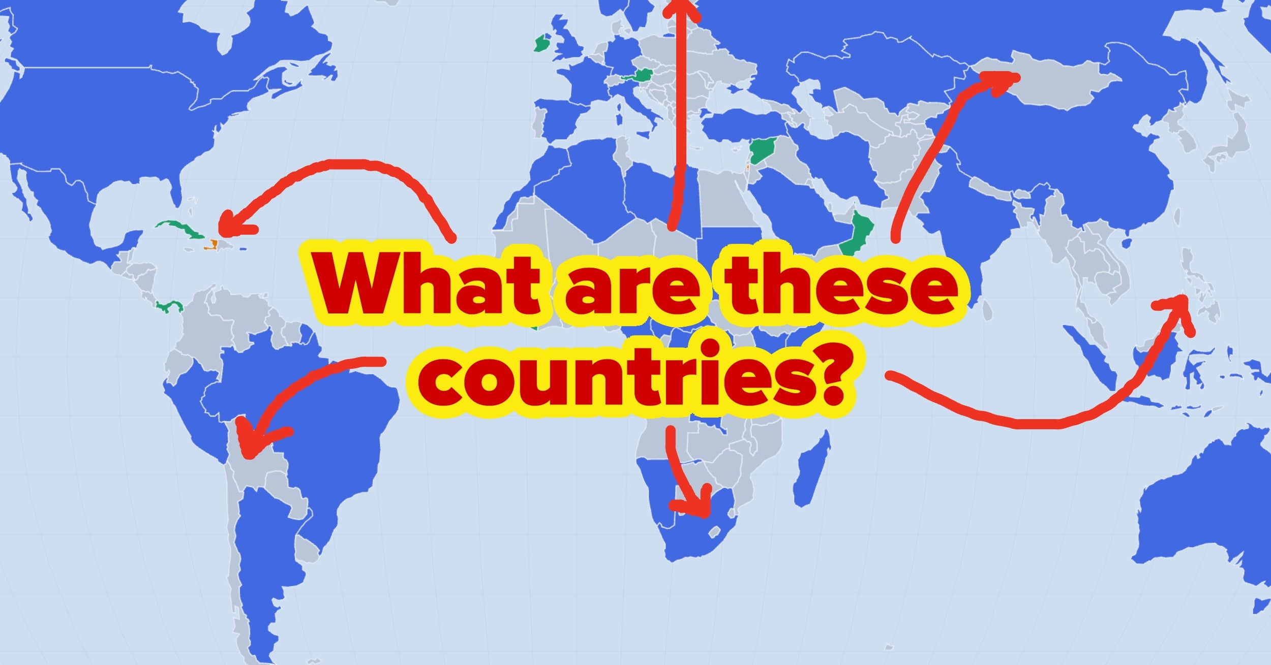 If You Can Name Even 25 Countries, You Are Smarter Than 96% Of People