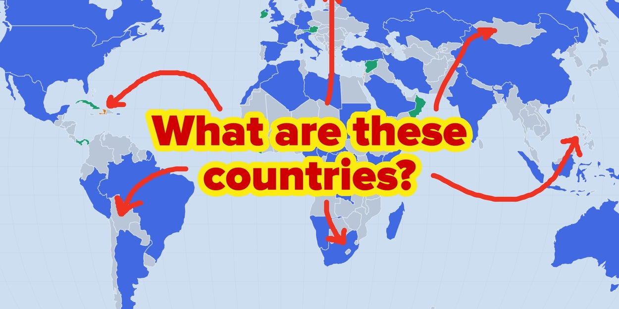 If You Can Name Even 25 Countries, You Are Smarter Than 96% Of People