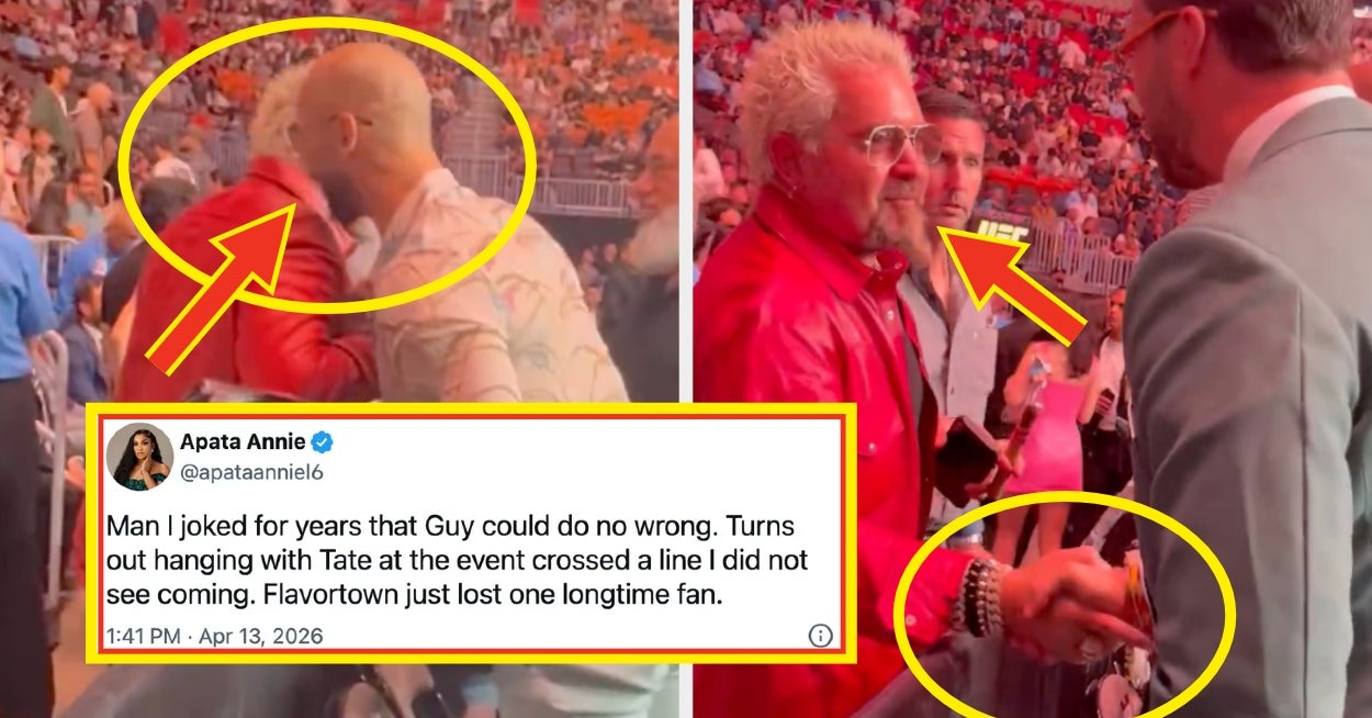 Here's An Explainer On Why Everyone Is Pissed At Guy Fieri, AKA "Mayor Of Flavortown," Over THAT Video With Andrew Tate