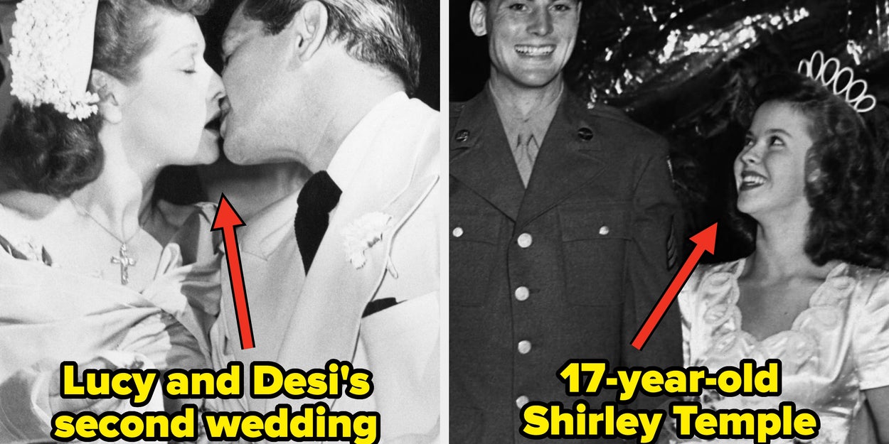 48 Rare Vintage Celebrity Wedding Photos You've Never Seen