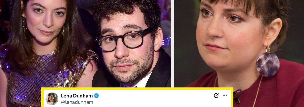 “Oh This Is MESSY”: People Are Gagged By A 2017 Tweet Lena Dunham Posted About Lorde And Jack Antonoff That Has Resurfaced Amid The Bombshell Revelations In Her New Memoir