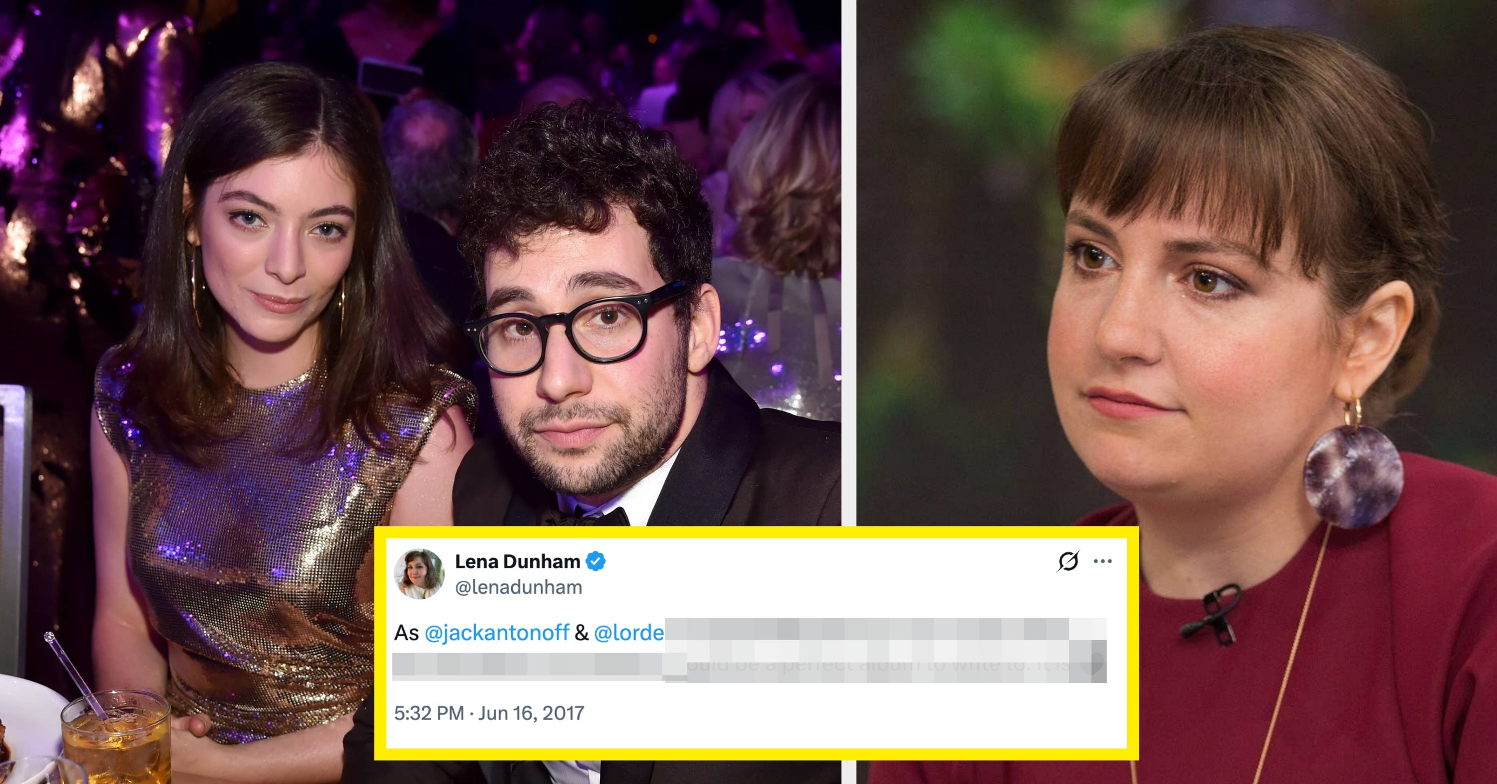 “Oh This Is Messy”: 2017 Lena Dunham Tweet About Lorde And Jack Antonoff Resurfaces Amid Explosive Memoir Revelations