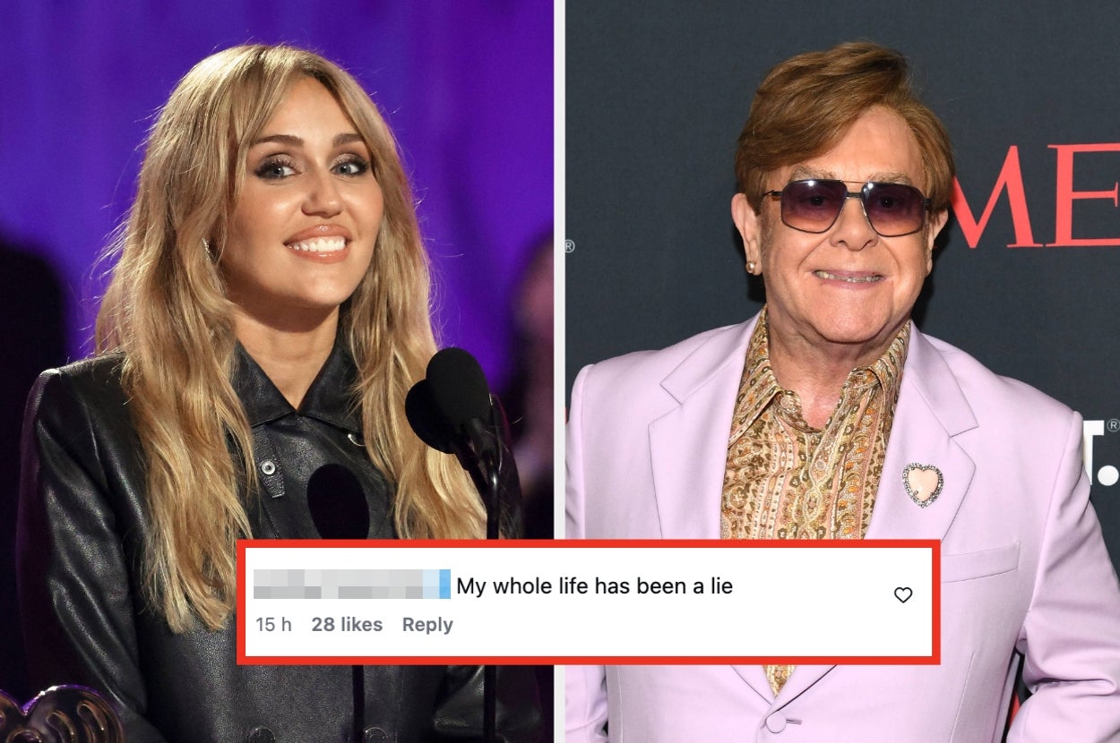 “My Whole Life Has Been A Lie”: People Are Too Stunned To Speak After Discovering Miley Cyrus, Elton John, And More Celebrities’ Surprising Real Names
