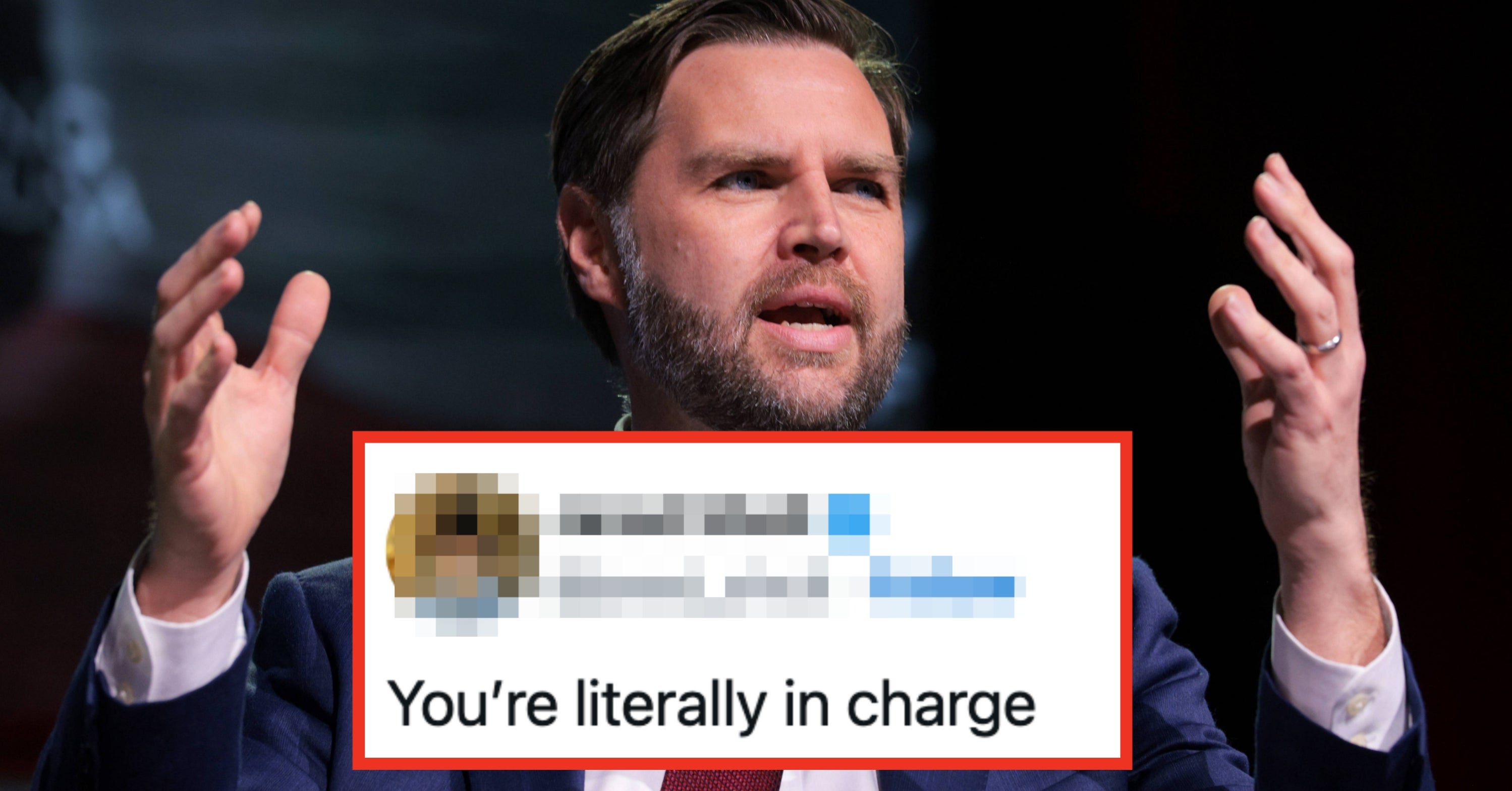 The Internet Is Mocking JD Vance Mercilessly After He Accidentally Said The Quiet Part Loud