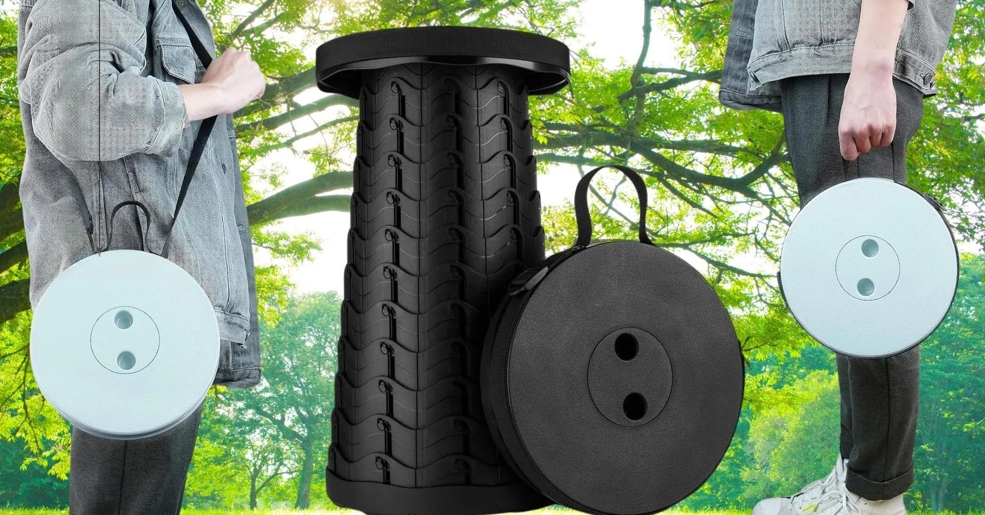 Tired Of Being On Your Feet? This Collapsible Portable Stool Is Surprisingly Sturdy