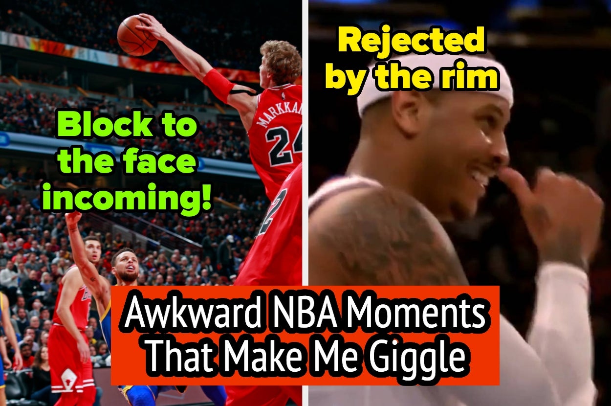 21 Of The Most Awkward Moments To Ever Happen During An NBA Game