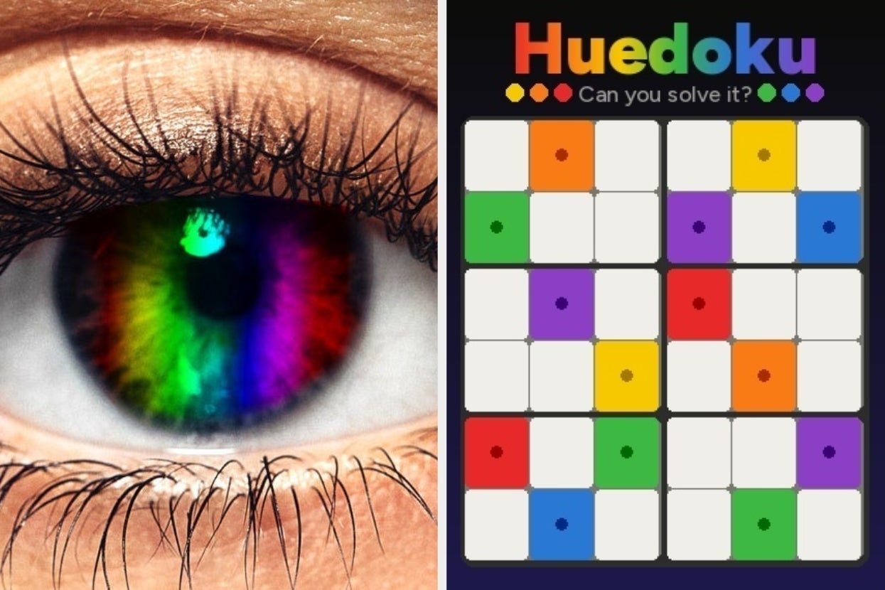 Today’s Huedoku Will Humble You…Unless You’re Really Good