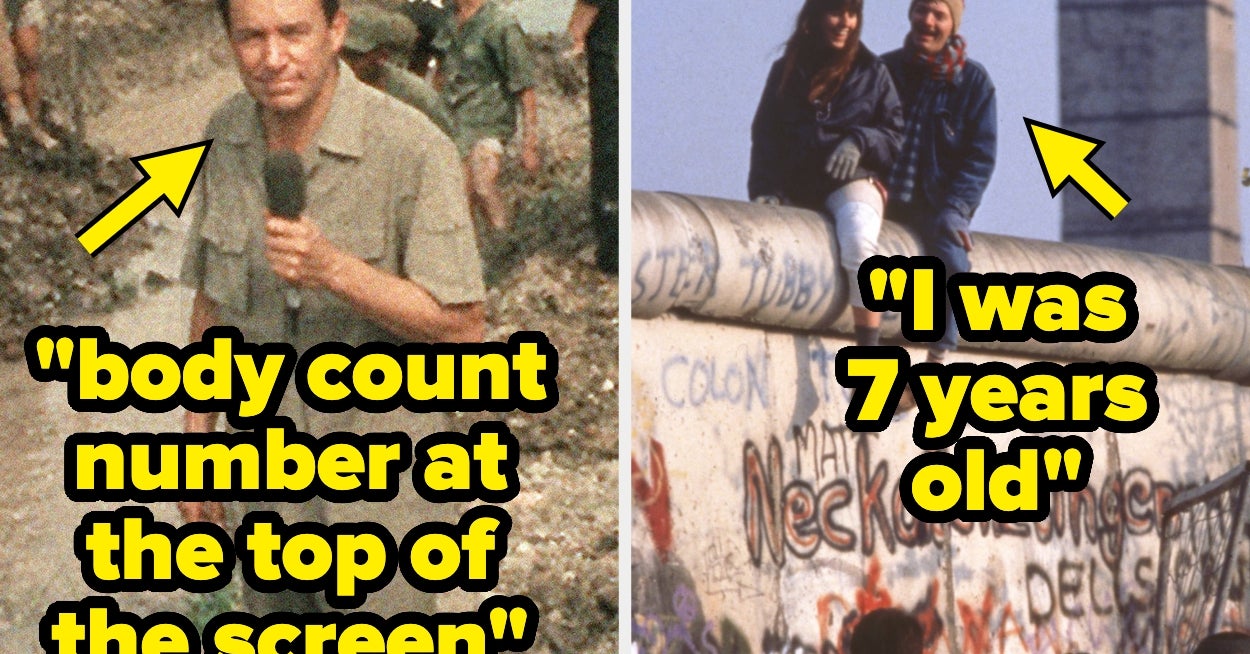 People Are Sharing The First Historic Moments They Remember Living Through, And I Don't Know Why, But It's So Fascinating