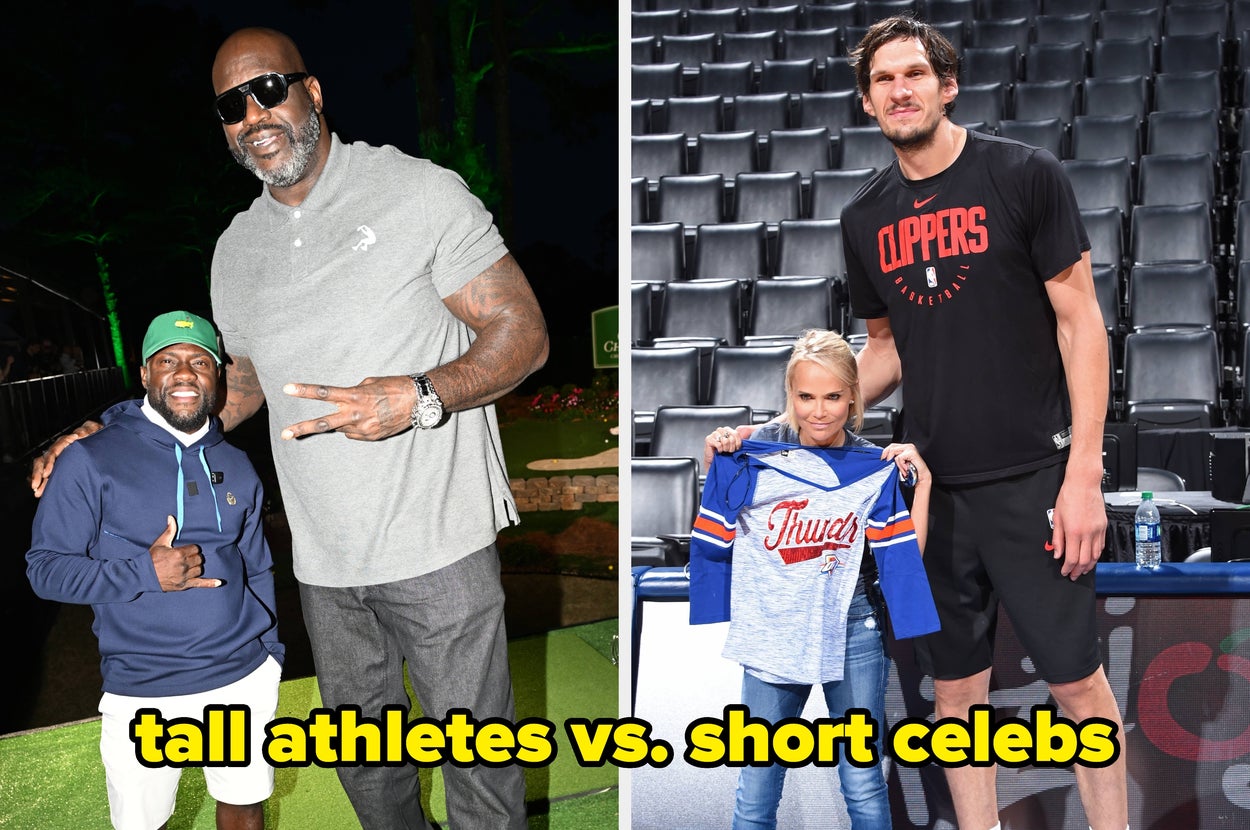 These Photos Of Athletes Next To Celebrities Are Low-Key Breaking My Brain