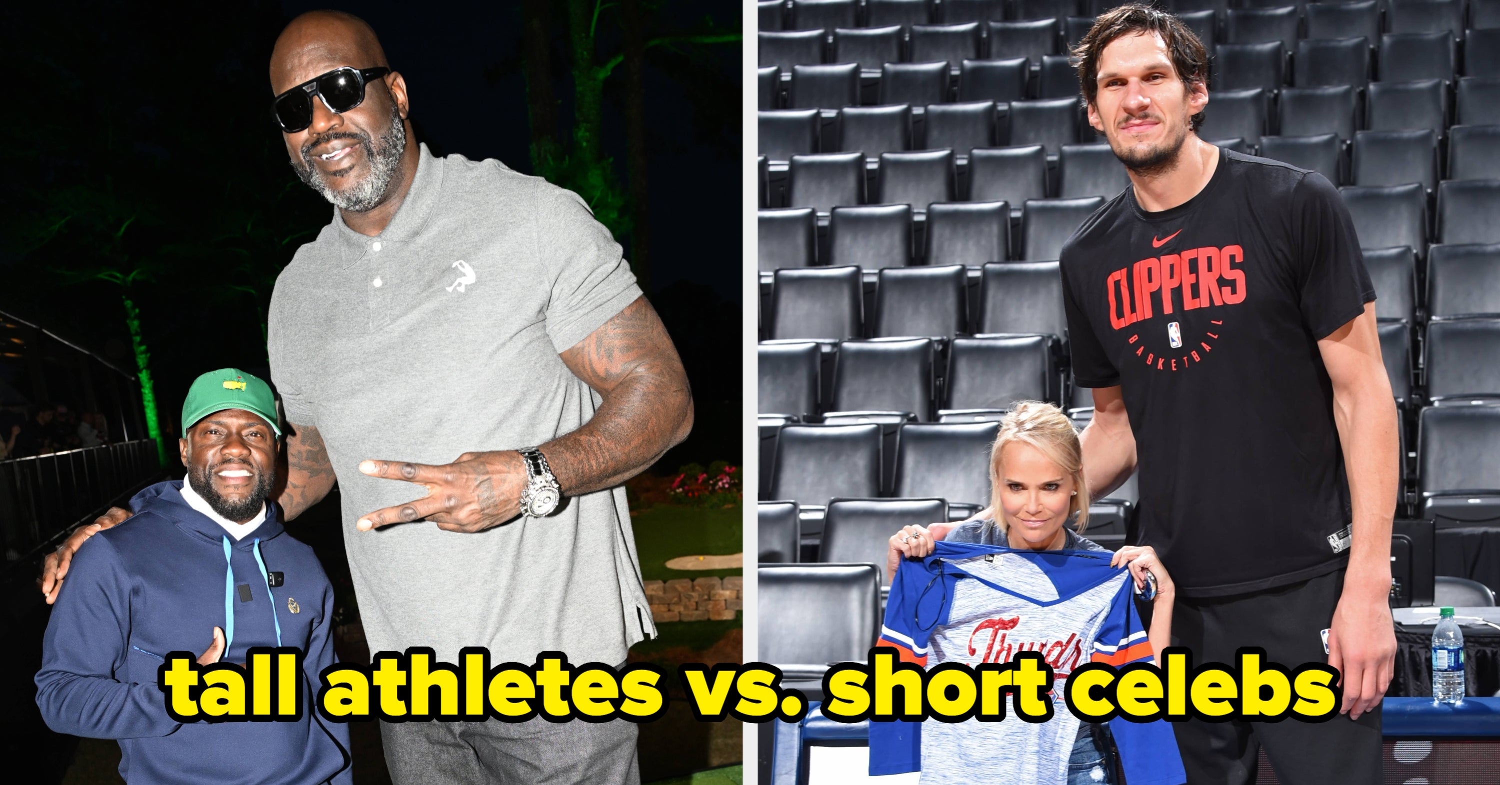 These Photos Show Just How Wild The Height Differences *Really* Are Between Athletes And Celebs