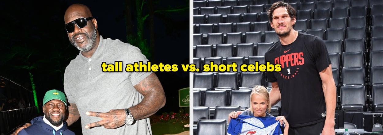 These Photos Of Athletes Next To Celebrities Are Low-Key Breaking My Brain