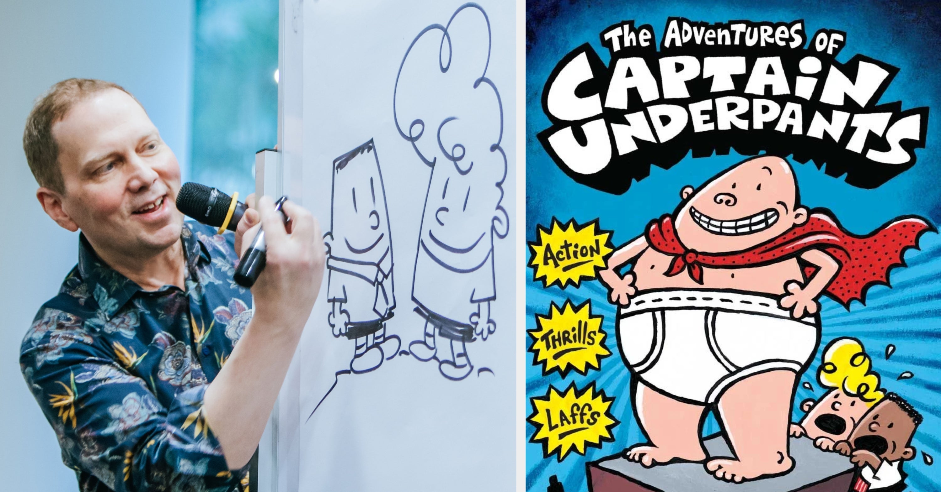 10 'Captain Underpants' Behind-The-Scenes Stories From Dav Pilkey