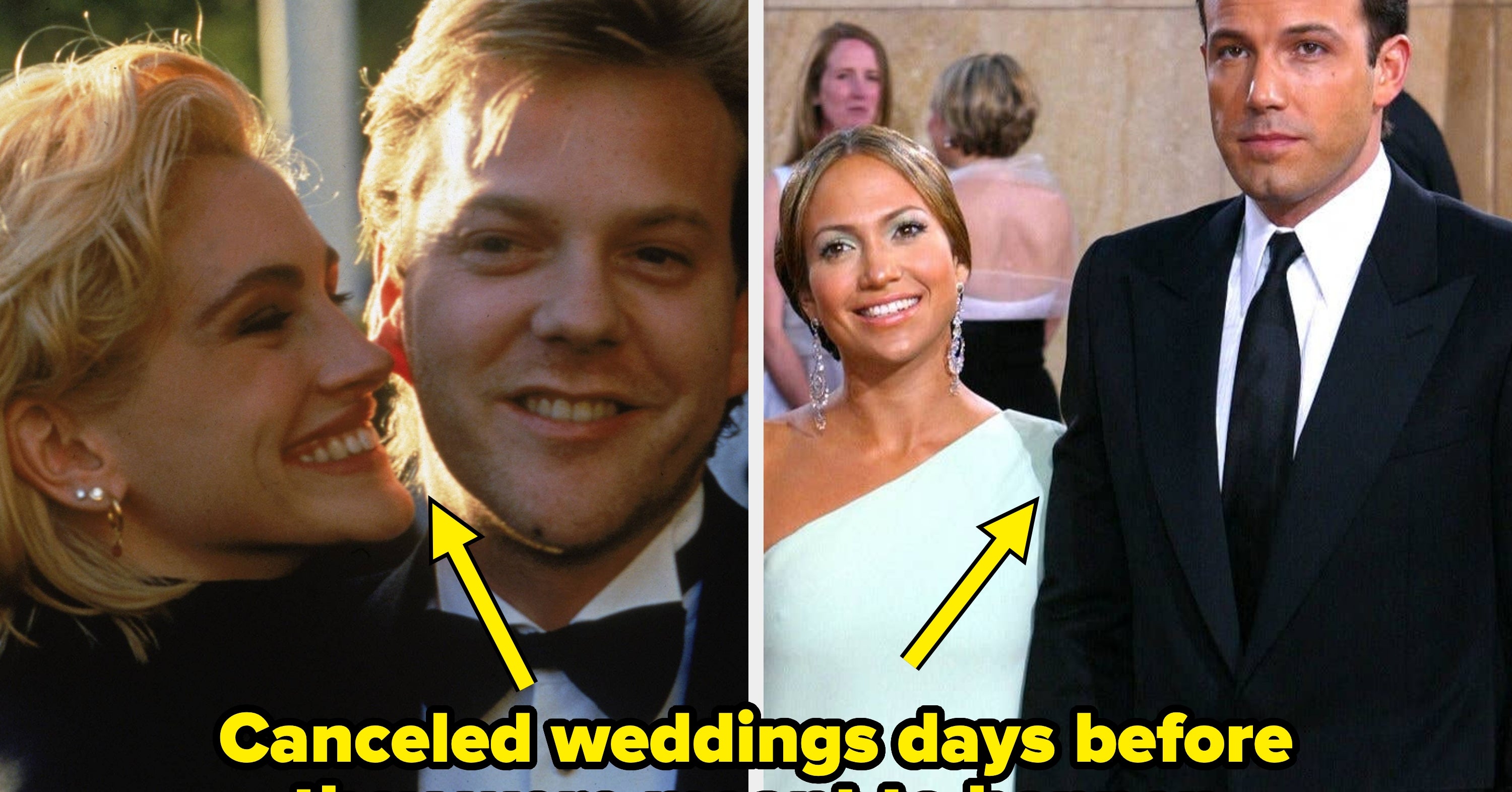 14 Celebrities Who Canceled Their Weddings At, Like, The Verrrrrry Last Minute