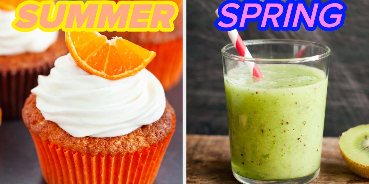 Eat A Rainbow Of Foods And I'll Guess What Season You Were Born In!