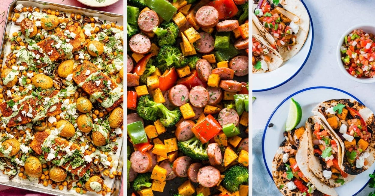 20 Sheet-Pan And One-Pot Recipes That Are So Easy, You'll Actually Want To Cook On A Weeknight