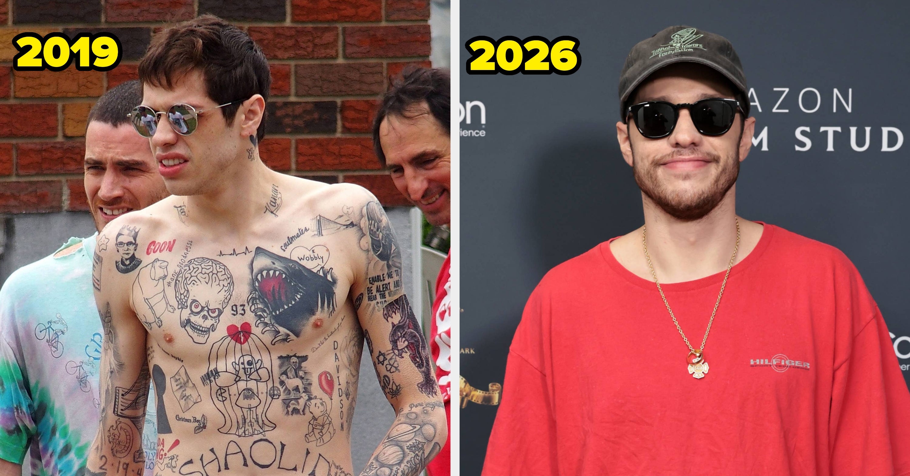 Despite Pete Davidson Being Incredibly Open About The Poignant Reason Behind His Tattoo Removals, People Are Seriously Overanalyzing What It Means
