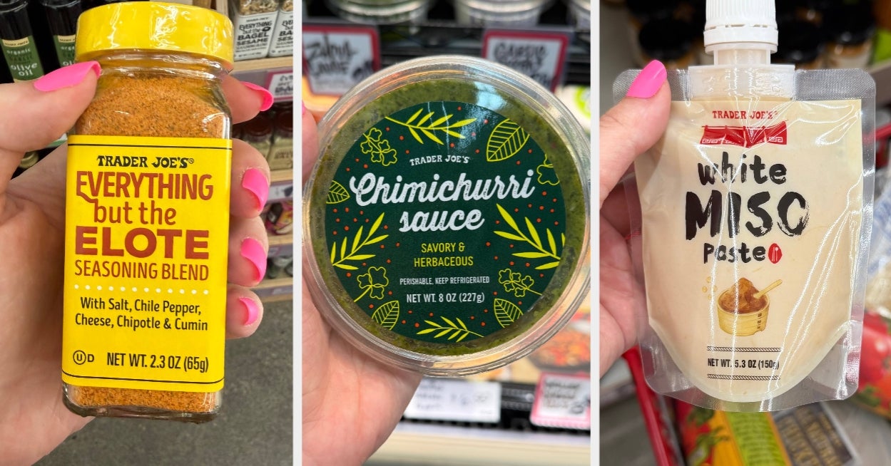 These Are The 20 Trader Joe's Condiments, Spices, And More I Always Stock Up On That Bring An Extra Oomph To My Meals