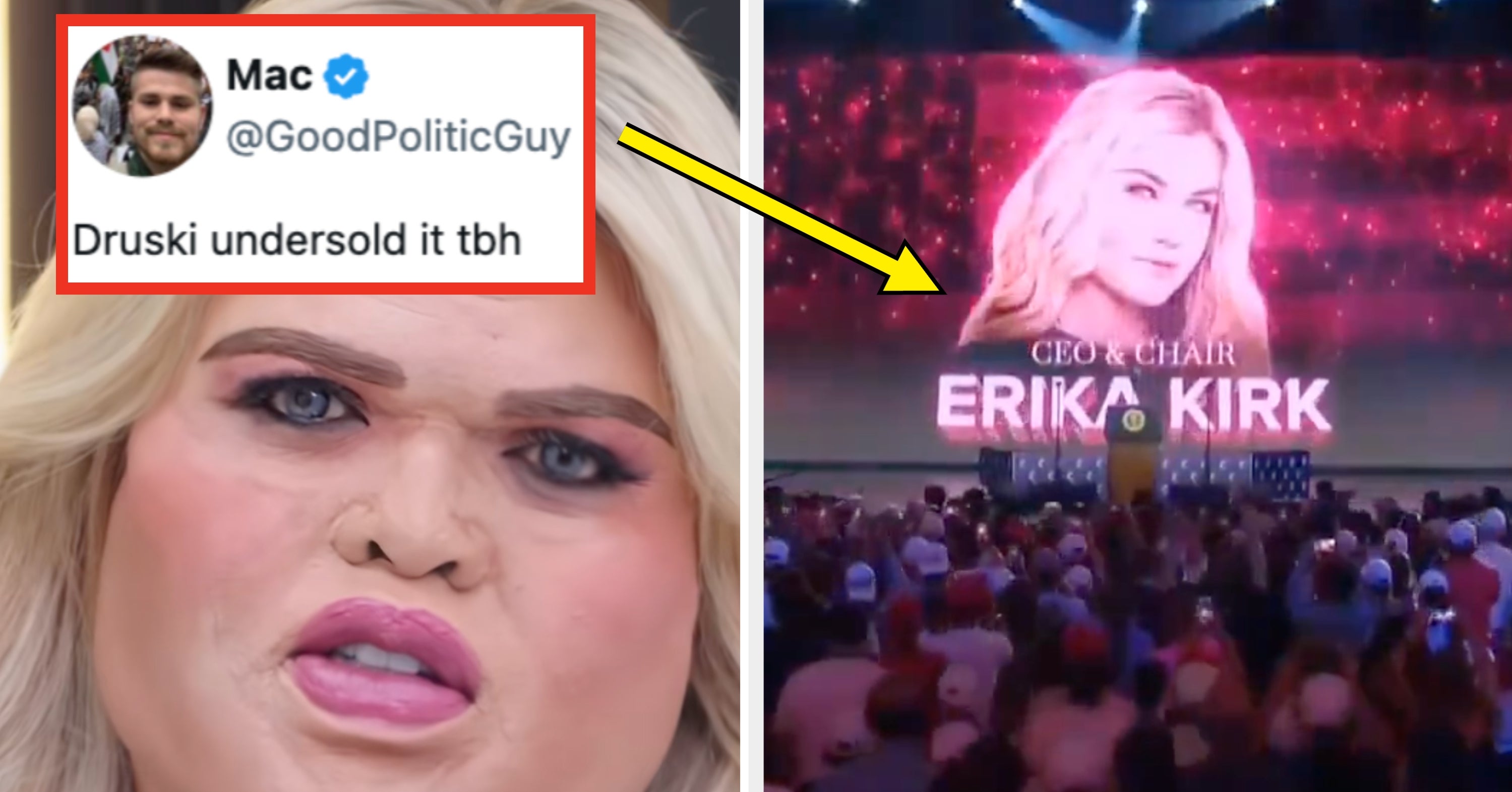 Erika Kirk's Latest Grand Entrance Is Going Viral, For Obvious Reasons