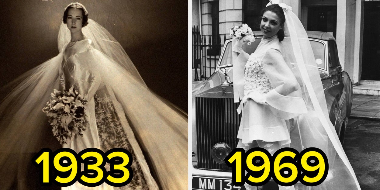 Evolution of Vintage Wedding Dresses Through Time