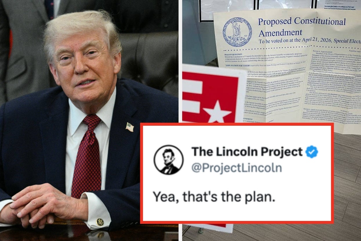 Trump Just Accidentally Told Virginians Why They Should Vote “Yes” Today