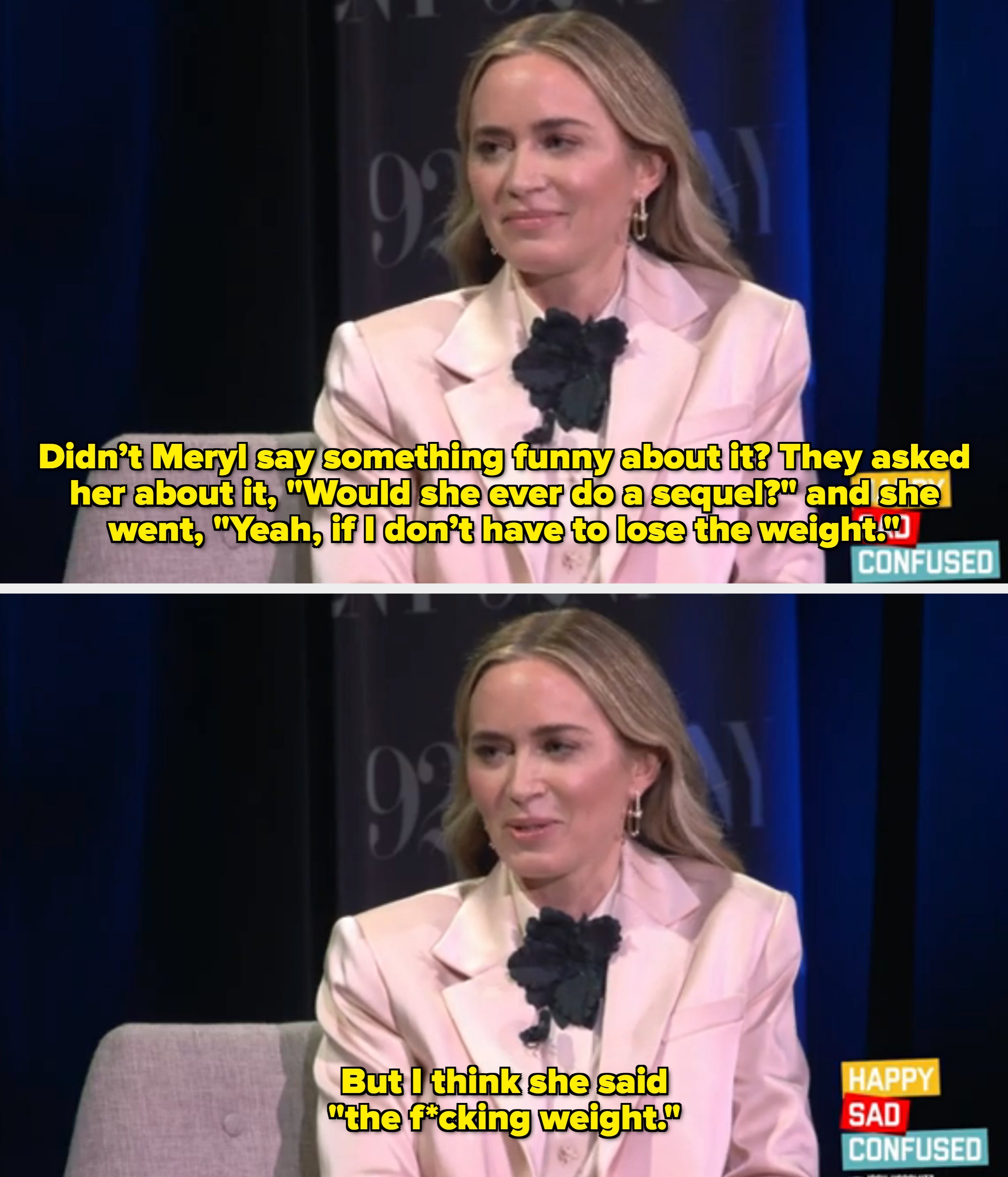  "Happy Sad Confused."