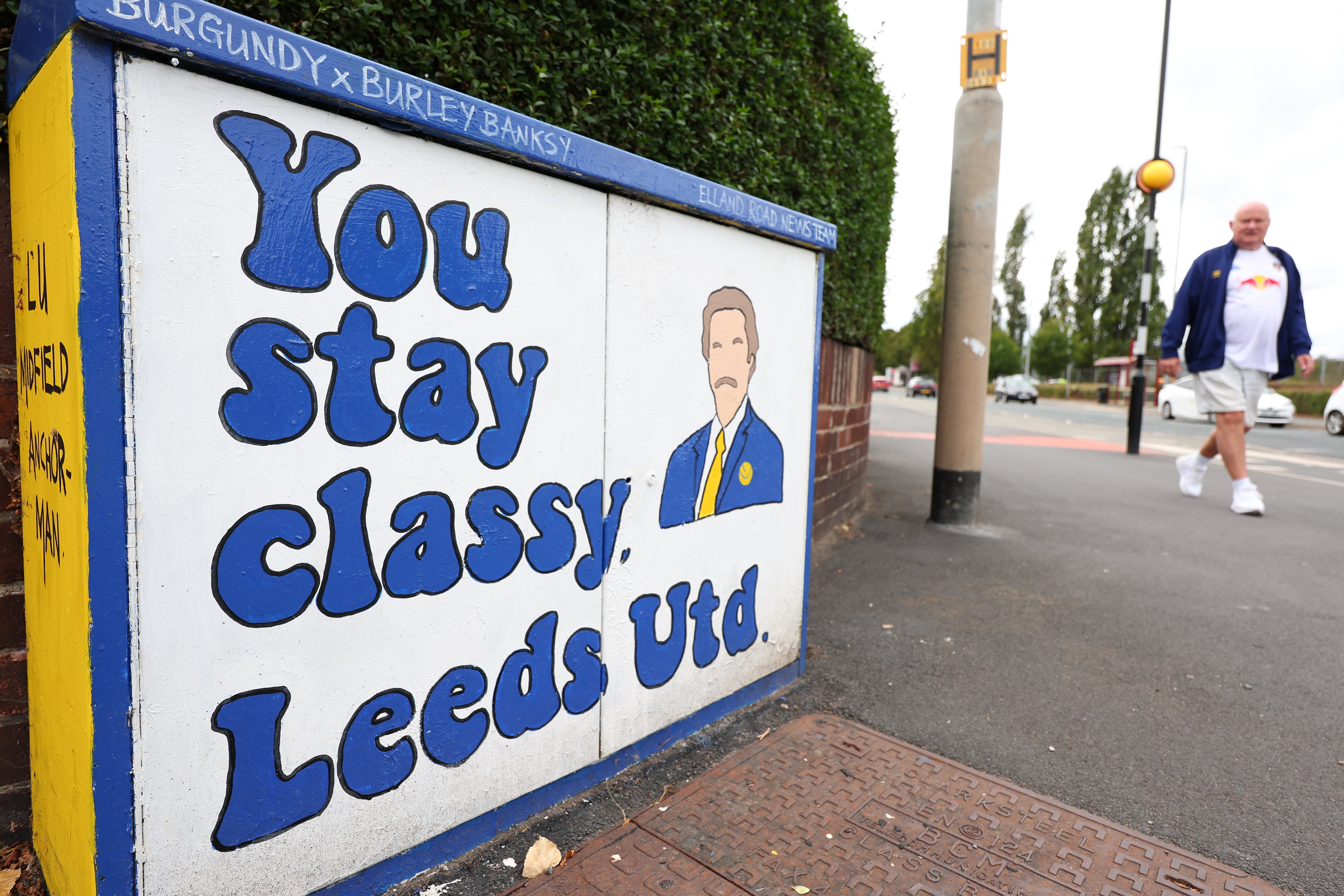 "You enactment   classy, Leeds Utd."