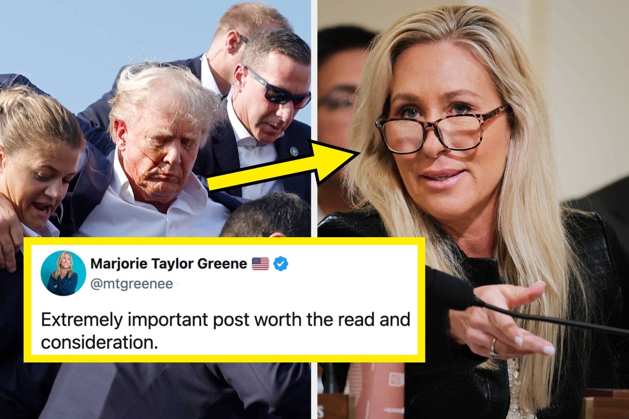 MAGA Supporters Are Starting To Question Trump’s Assassination Attempt, And Marjorie Taylor Greene Just Shared Her Own Concerns