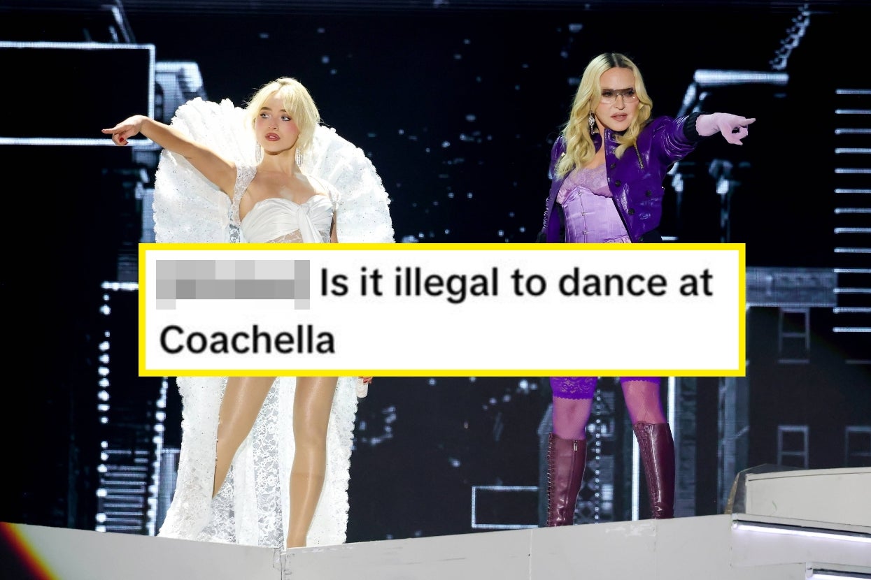 “Omg The Phones And No Movement”: Everyone Is Saying The Same Thing About The Sabrina Carpenter And Madonna Coachella Crowd
