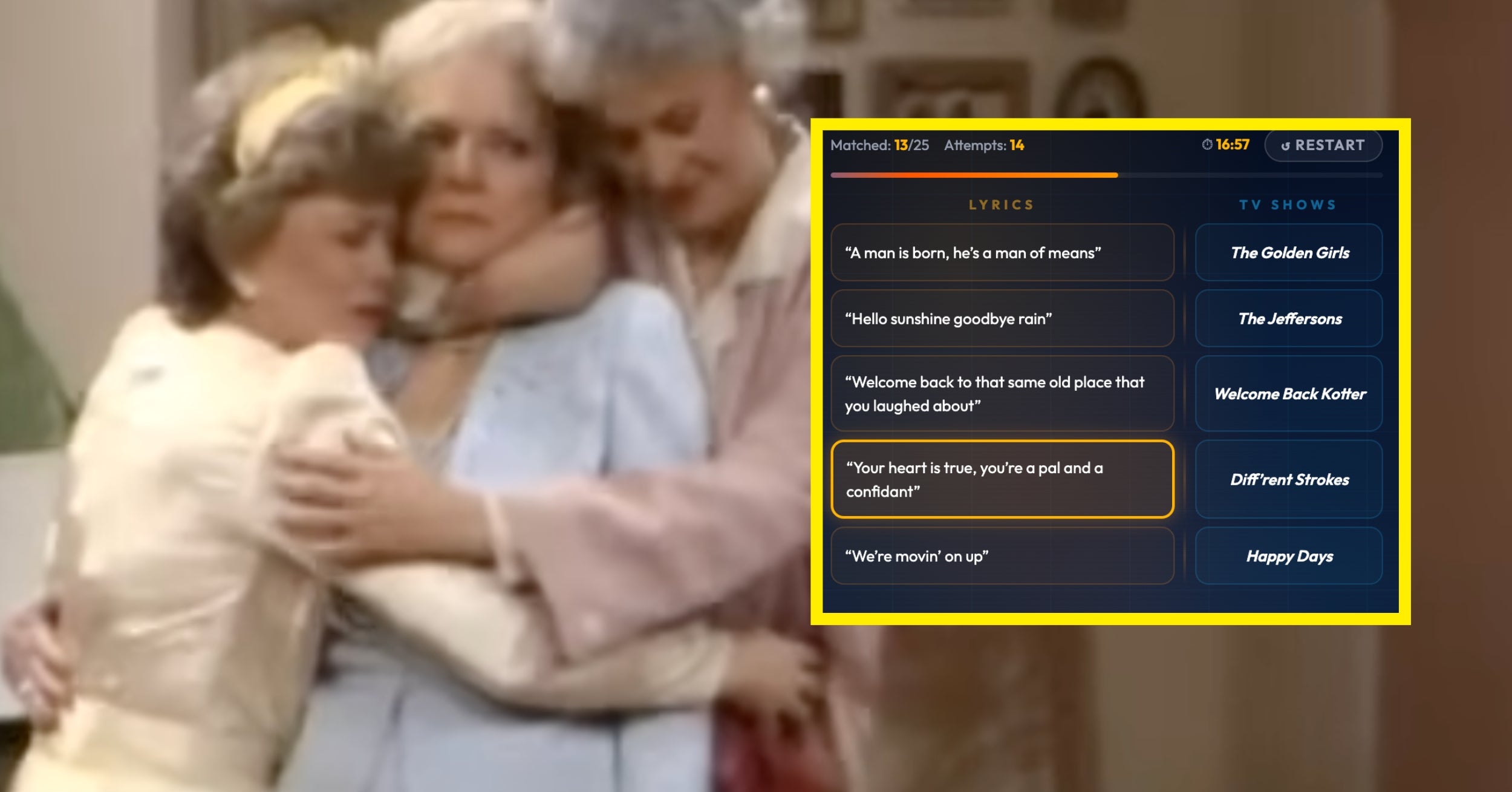 Can You Match The TV Theme Song Lyrics To The Show?