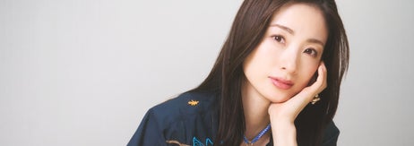 取材に応じる上戸彩さん（Photo by 黒羽政士）