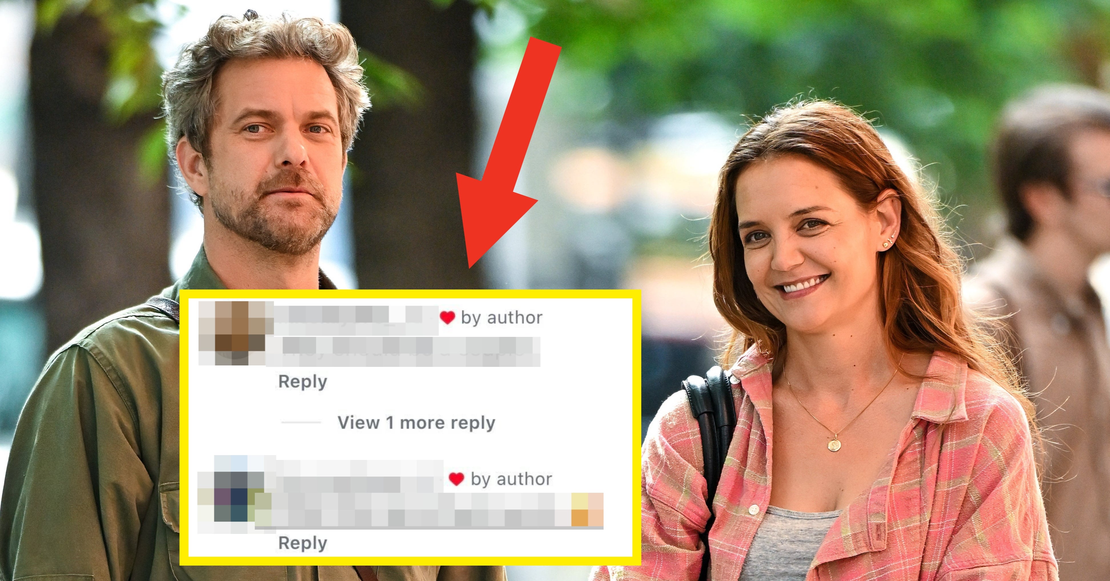 Katie Holmes Just Liked Some Very Interesting IG Comments About Her Costar And Ex, Joshua Jackson