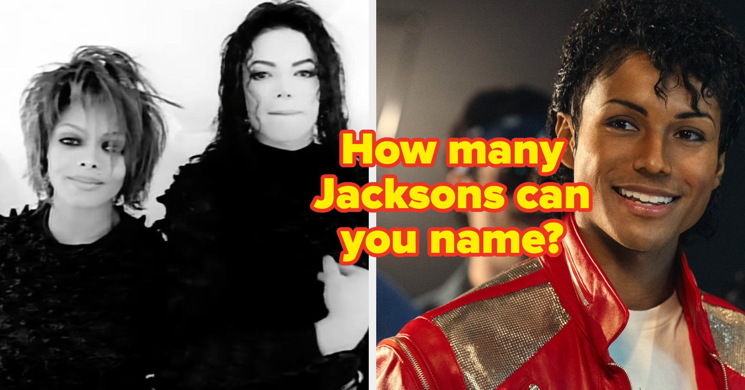 If You Can Only Name Michael, Janet, And Jaafar Out Of Alllll The Jacksons, Just Beat It!