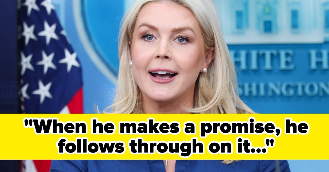 People Are Absolutely Roasting Karoline Leavitt After Her Latest Claim About Trump