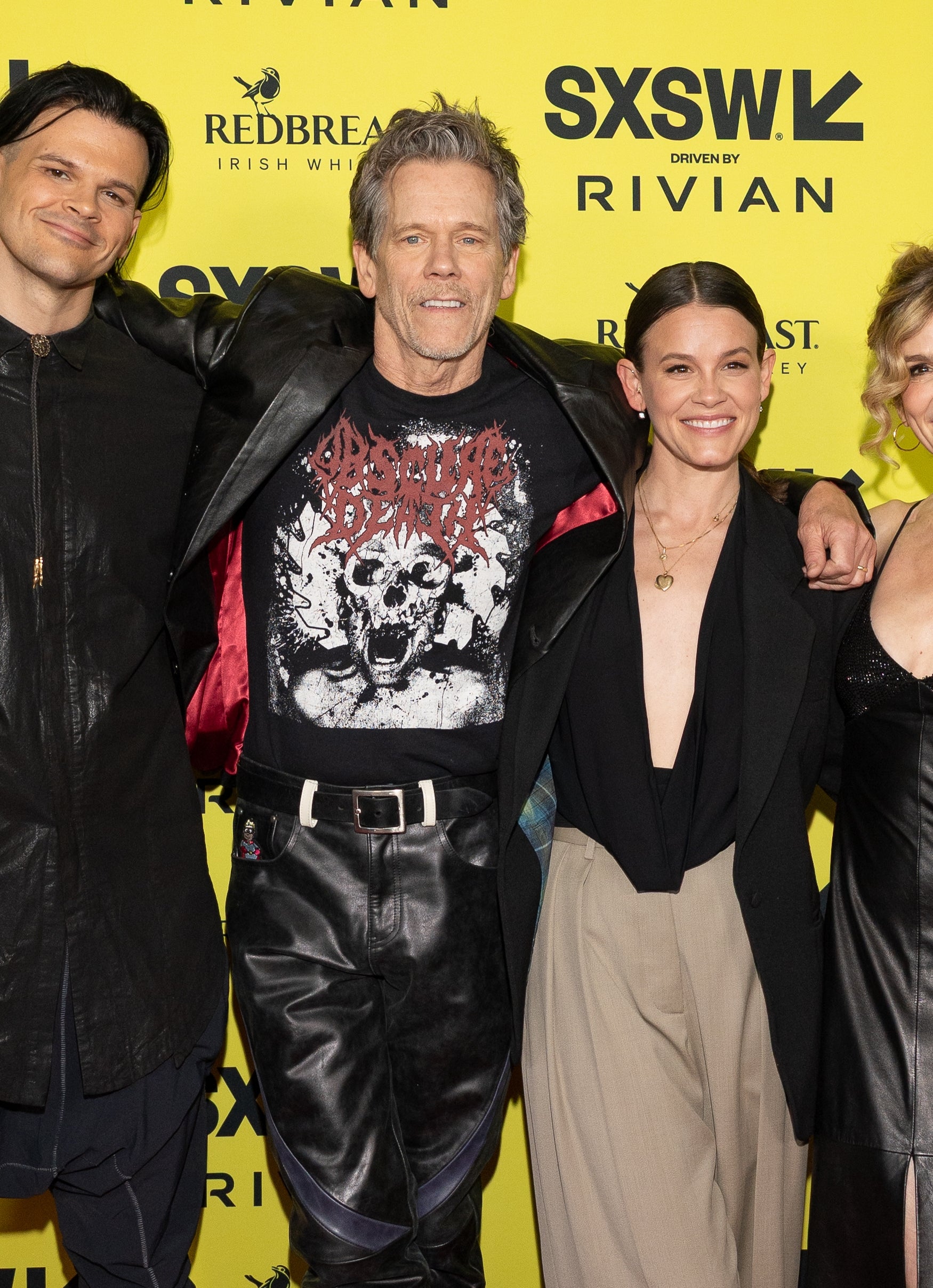 Kevin Bacon, Sosie Bacon and Kyra Sedgwick