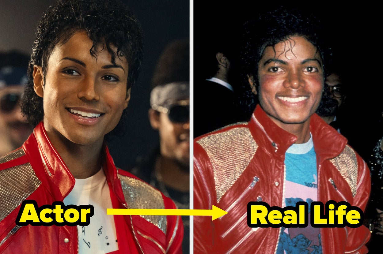 I Can't Get Over How Much The "Michael" Cast Looks Like The Actual People They Play — Here Are The Side-By-Side Comparisons