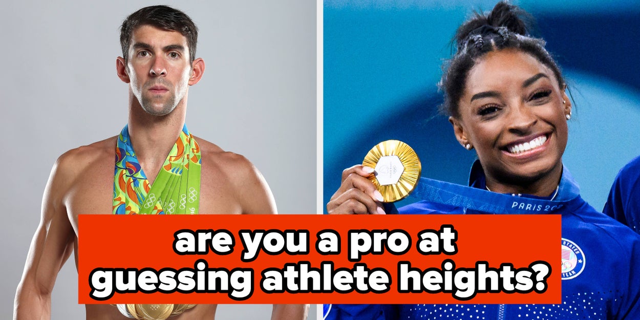 Sorry, But There's No Way You'll Accurately Guess The Height Of Every Pro Athlete On This Quiz