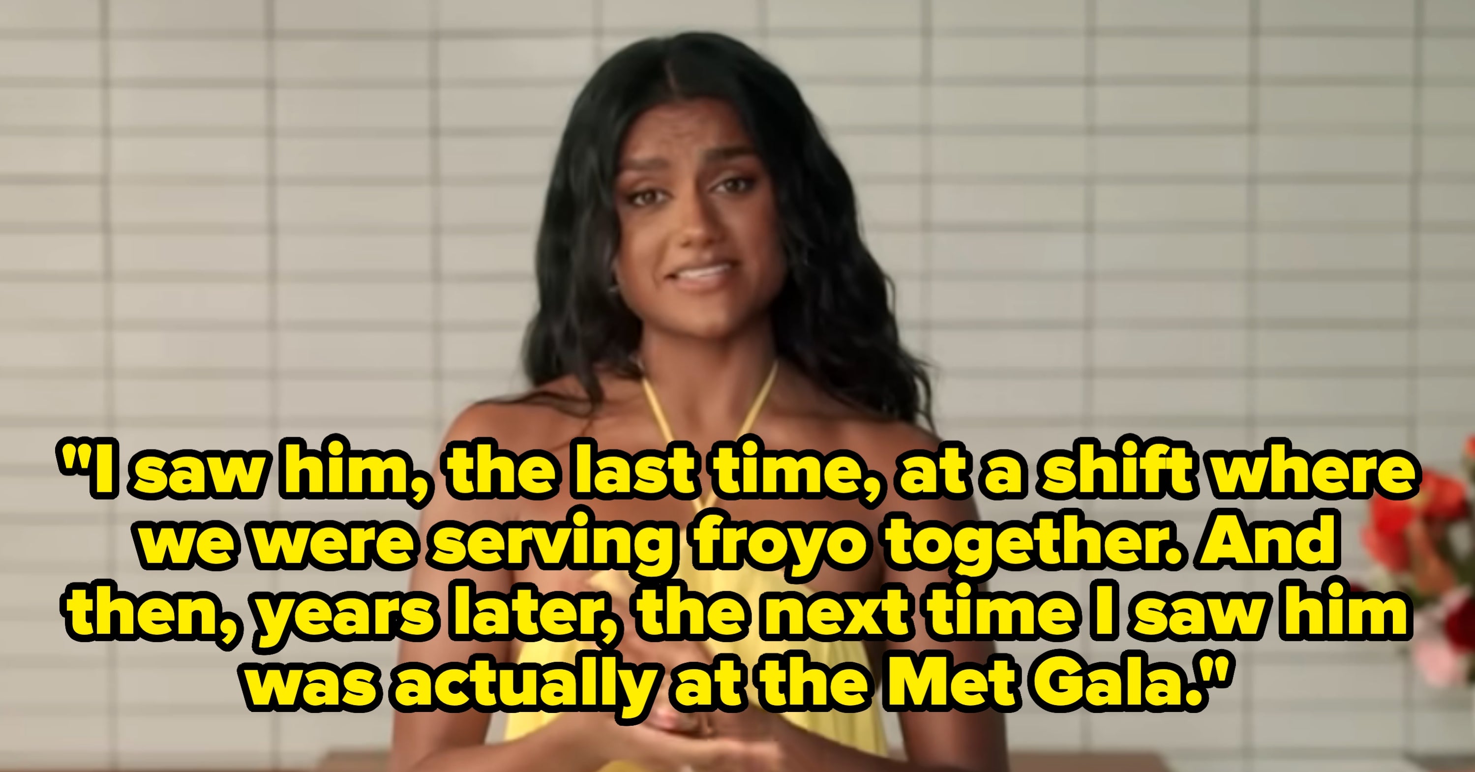 “Bridgerton” Star Simone Ashley Just Recalled Working With Nicholas Galitzine At A Froyo Shop Before They Both Became Super Famous And Reunited At The Met Gala