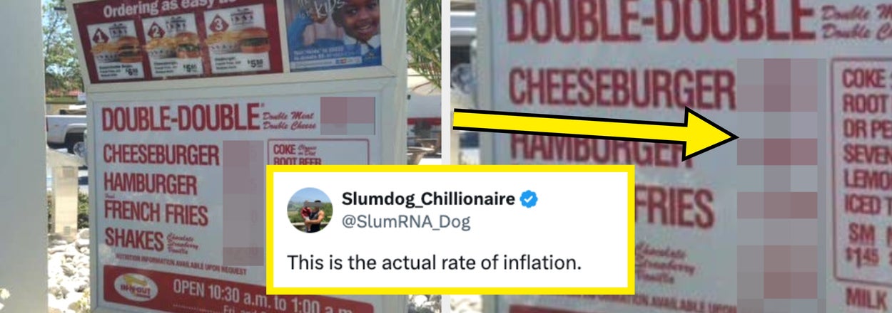 This Photo Of Fast-Food Burger Prices From 2016 Is Going Viral, And OMG, I Need A Time Machine