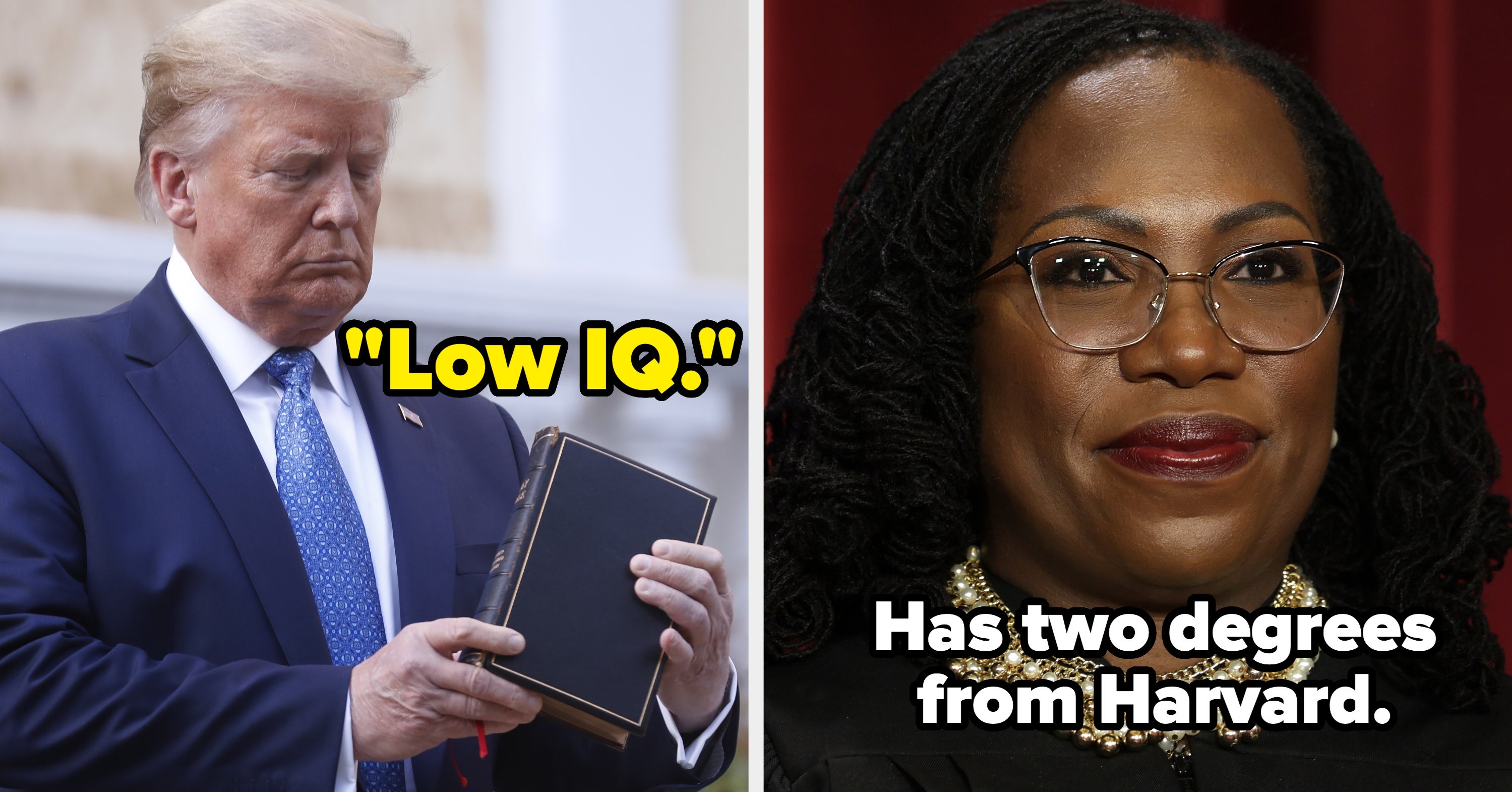 "He’s Such A F*cking Racist": Here's How People Are Reacting To Trump's Latest Truth Social Rant About Supreme Court Justice Ketanji Brown Jackson