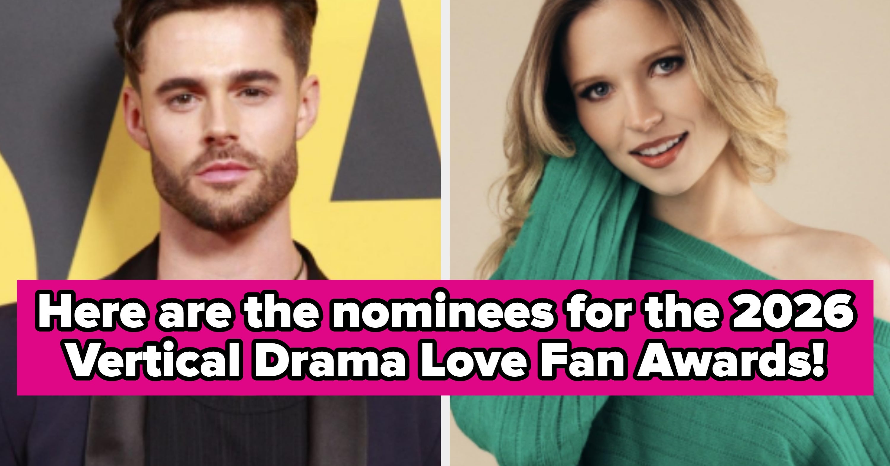 2025 Vertical Drama Love Fan Awards Nominees Revealed