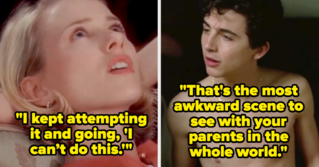 12 Actors Discuss Filming Masturbation Scenes