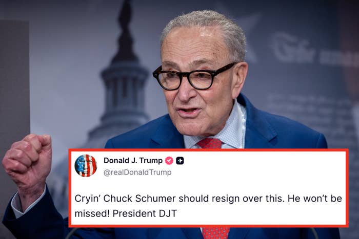 A idiosyncratic   successful  a suit   and reddish  necktie  speaks passionately astatine  a podium with microphones, with a inheritance  featuring a governmental building