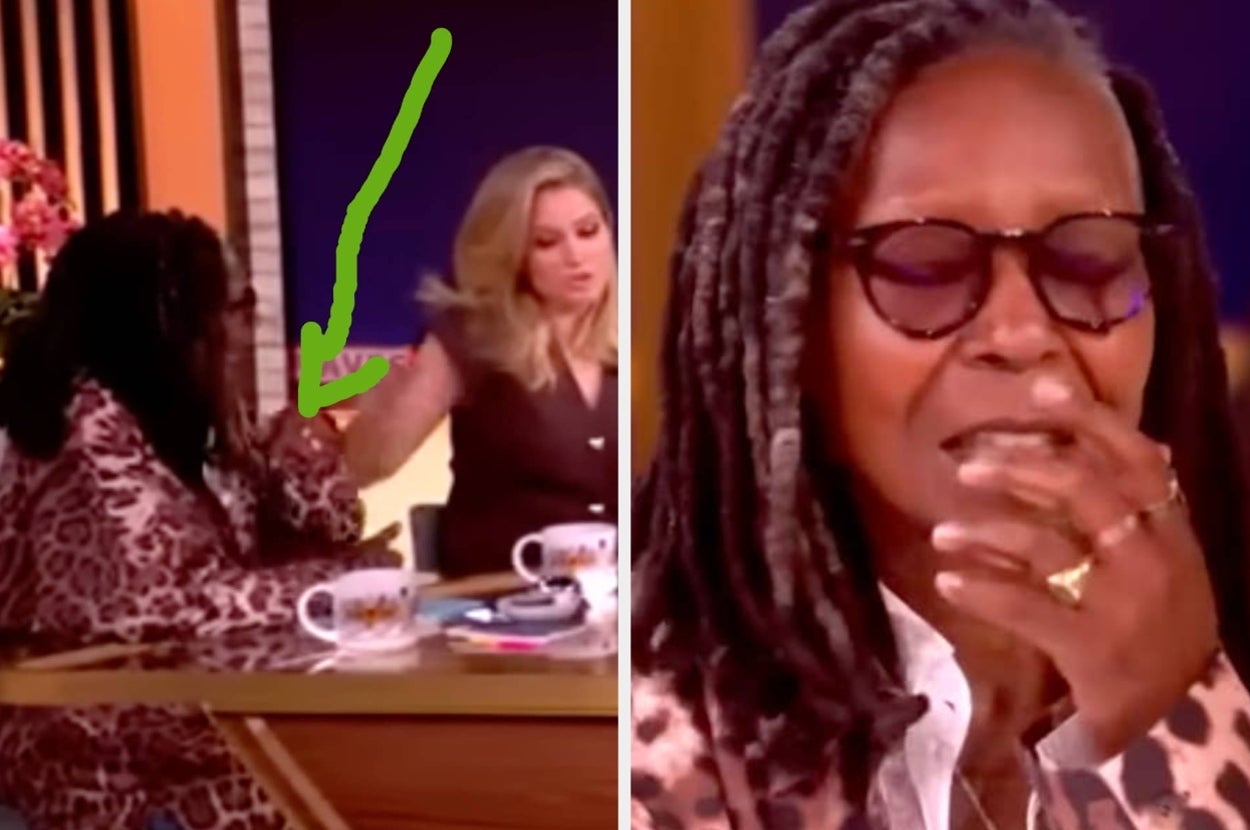 Whoopi Goldberg Appeared Visibly Annoyed As "The View" Host Got Pulled Into A Slap Fight, And I Seriously Can't Blame Her