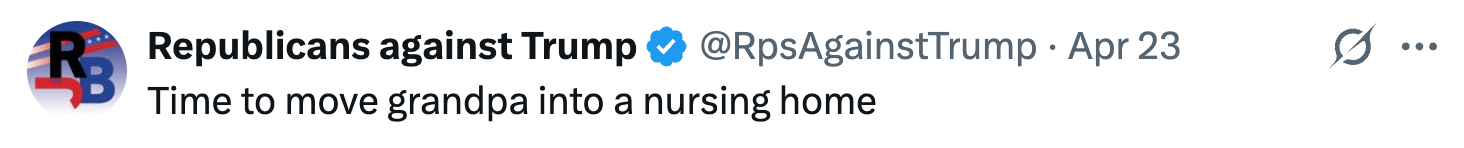  "Time to determination   grandpa into a nursing home."