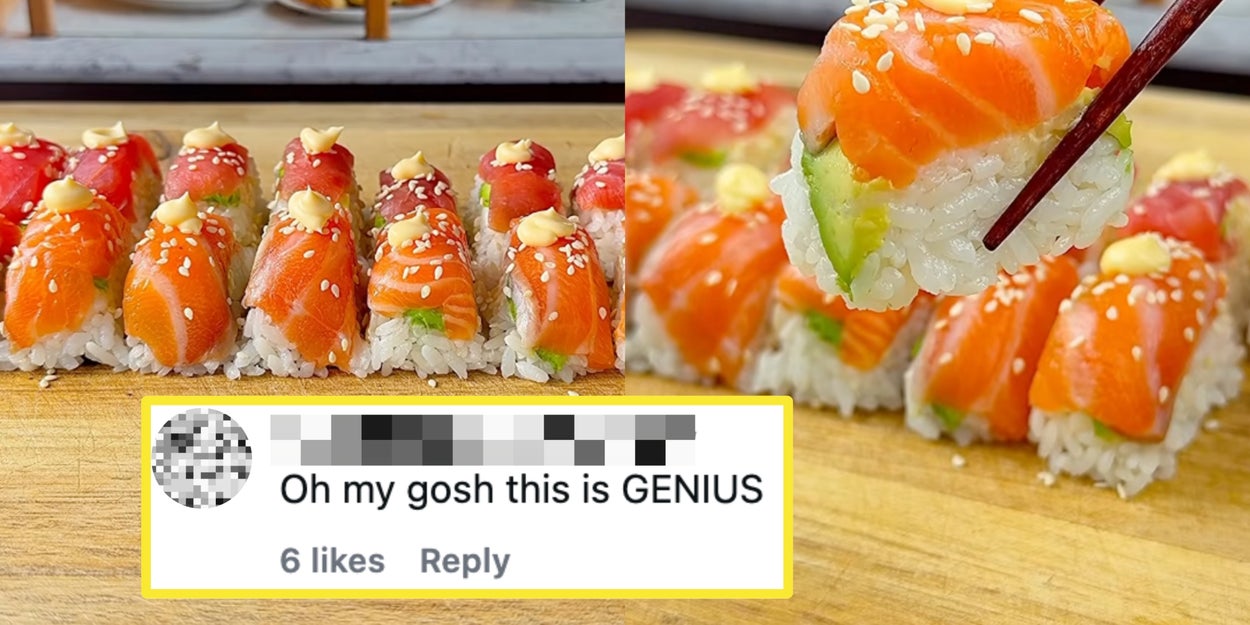 Viral TikTok Ice Cube Tray Sushi Hack