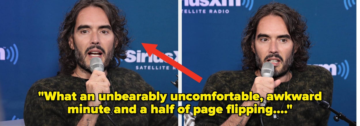 Russell Brand Tried To Quote A Bible Verse During This Interview, And It Went Exactly How You'd Expect